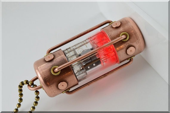 8/16/32/64/128GB RED Arc pentode radio vacuum tube usb flash drive. Steampunk/Industrial !!!FREE shipping!!! by SlavaTech steampunk buy now online