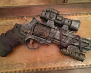 STEAMPUNK gun, Revolver Mk.2, pistol ! For cosplay by IgnisFatuusBooks steampunk buy now online