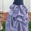 Pastel Colors Satin Fairytale Fairy Steampunk Victorian Bella Bustle Pick-up Skirt CUSTOM MADE to order by TracyMichelleCouture steampunk buy now online