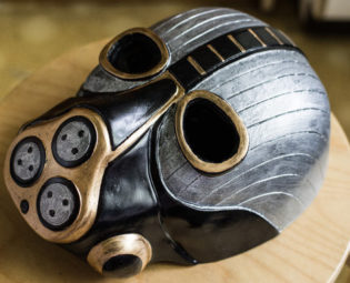 inspired droid warrior v3 overseer helmet cosplay steampunk Scavenger post apocalypse horror fan art by Maskforsale steampunk buy now online