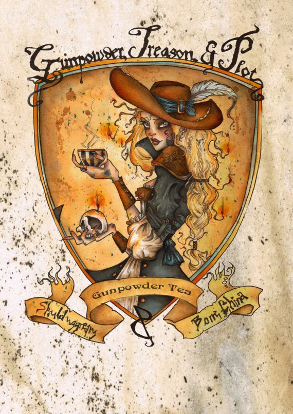 Gunpowder Tea by JennaWhyte steampunk buy now online