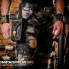 Dark ally post apocalyptic military hip bag by Atomfashion steampunk buy now online