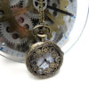Steampunk Pocket Watch with 30 inch Brass Chain Antique Industrial Gears Cogs Working Large Wholesale Jewelry Supplies CrazyCoolStuff by CRAZYCOOLSTUFF steampunk buy now online