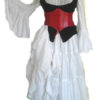 RENAISSANCE RED CORSET Underbust Waist Cincher Pirate Steampunk Costume Medieval 8 Colors by ShimmyBoutique steampunk buy now online
