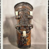 Brown leather bracer - Alchemist I - Tempus by ILeatherCraft steampunk buy now online