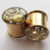 Steampunk Plugs, Gold Tunnels, Cogs Gears Watch Parts Metallic, Unique Custom Ear Plugs, Unusual 0g to Large Gauge Ear Tunnels 8mm to 51mm by HandmadeAt62 steampunk buy now online Steampunk Plugs, Gold Tunnels, Cogs Gears Watch Parts Metallic, Unique Custom Ear Plugs, Unusual 0g to Large Gauge Ear Tunnels 8mm to 51mm by HandmadeAt62 steampunk buy now online