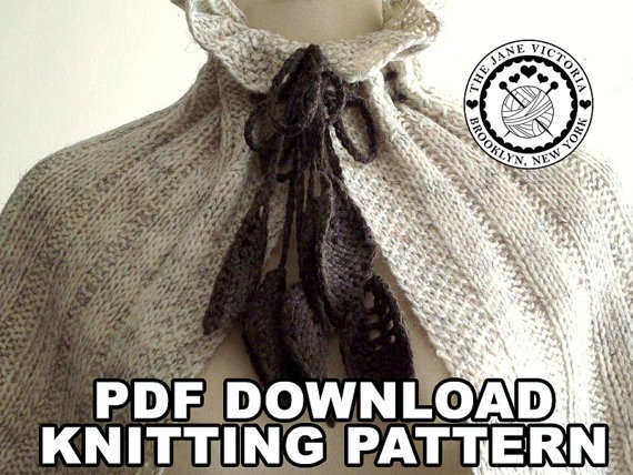 Capelet Knitting Pattern Ireth Carnesir Pdf Download By