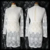 Gothic White Lace Detail HEARTBROKEN Sheer Dress 8 10 Victorian Romantic Vintage by AusterexxDevotion steampunk buy now online Gothic White Lace Detail HEARTBROKEN Sheer Dress 8 10 Victorian Romantic Vintage by AusterexxDevotion steampunk buy now online