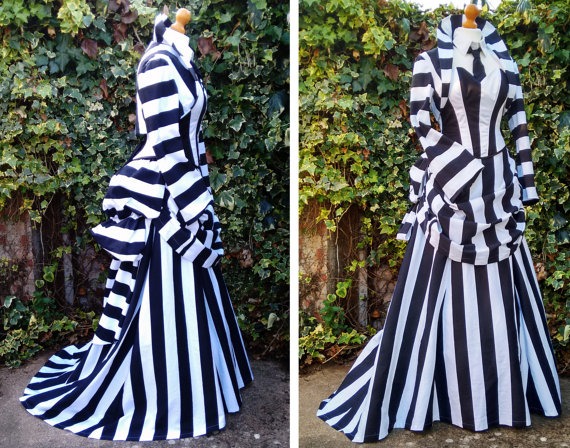 Steam Punk Beetlejuice Inspired Cosplay Betelgeuse Costume Custom Made To Order - Please contact me for full details by Frockasaurus steampunk buy now online