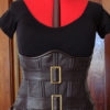 Genuine Leather Underbust Corset by Northwic steampunk buy now online