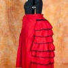 Victorian Steampunk Petticoat with Wire Bustle late 1800s, handmade, Size S-XXL, custom made by InnaTiourine steampunk buy now online
