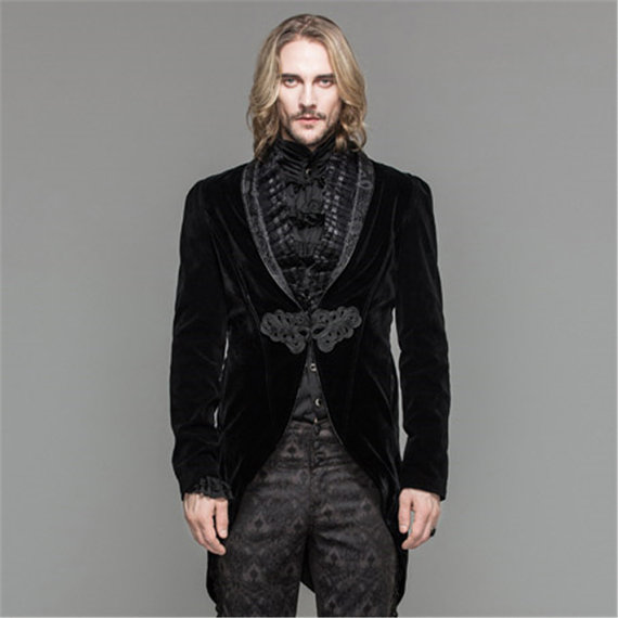 Steampunk Men's Dress Jacket Gothic Swallow Tail Wedding Coats by SteelSir steampunk buy now online