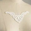 Ivory Venice Lace Mini Applique Collars / Bridal Lace / Small Black Venise Lace Collars / Lace Necklace by CraftCabaret steampunk buy now online