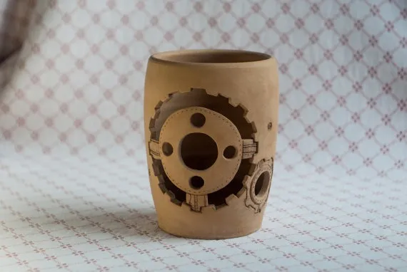 Ceramic Steampunk Lantern. by CeramicsAndVoid steampunk buy now online