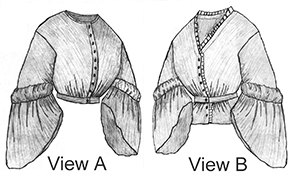TV401 - 1870 Blouse Waist Sewing Pattern by Truly Victorian by patternsoftime steampunk buy now online