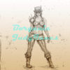 She's got the Horn. Post Apocalyptic Print from Pencil Drawing. by borganic steampunk buy now online