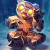 Hearthstone Robo Cub Art Print by EvaWidermann steampunk buy now online