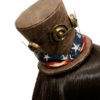 Amelia Earhart America Stars and Stripes Aviator Steampunk Mini Top Hat by SheenasBellaBows steampunk buy now online