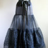 Oooh La La - Black Lace Petticoat - Drop Waist - Tiered - Steampunk - Mermaid - Flamenco - Spanish - Wedding - Prom by NoGritNoGlory steampunk buy now online