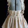 Steampunk Woodland Mini Bustle Skirt with Hot Air Balloon & Antique Scrolls Custom Size by VentriloquistCourt steampunk buy now online