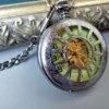 Pocket Watch - Glow in the Dark Black Mechanical Pocket Watch with Chain - Steampunk Pocket Watch - Item MPW021 by ArtInspiredGifts steampunk buy now online Pocket Watch - Glow in the Dark Black Mechanical Pocket Watch with Chain - Steampunk Pocket Watch - Item MPW021 by ArtInspiredGifts steampunk buy now online