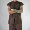 NAVAL PIRATE VEST Cap Sleeve St Brown - pirate coat, renaissance shirt, medieval, pirate shirt, renaissance costume, frog buttons, doublet by zootzugarb steampunk buy now online NAVAL PIRATE VEST Cap Sleeve St Brown - pirate coat, renaissance shirt, medieval, pirate shirt, renaissance costume, frog buttons, doublet by zootzugarb steampunk buy now online