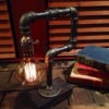 Unique Light - Table lamp - Steampunk Light - Industrial Lighting - Vintage Lamp - Edison Lamp - Rustic Lighting - Reading Desk lamp by UrbanEdison steampunk buy now online