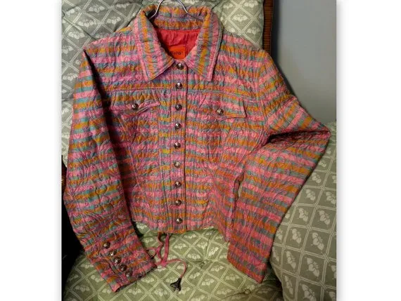 CHRISTIAN LACROIX BAZAR jacket silk, size 40 by Lesbillesdelagamine steampunk buy now online