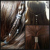 Two Bead Hair Beading Kit Viking hair beads Celtic hair beads boho gypsy bohemian steampunk jewelry hair beading by WiddershinsHairBeads steampunk buy now online