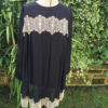 Vintage Gothic Black Dress, Smock, Halloween, Victorian, Whitby, Vampire, Lolita by whiteorchiddesigns1 steampunk buy now online