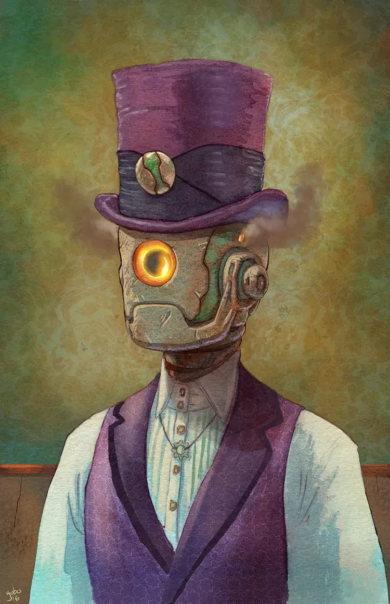 DAPPERBOT by galvosaur steampunk buy now online