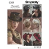 Simplicity Sewing Pattern 8361 Hats in Three Sizes by KlinesCorner steampunk buy now online Simplicity Sewing Pattern 8361 Hats in Three Sizes by KlinesCorner steampunk buy now online