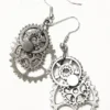 KINETIC GEARS - Steampunk Earrings by ArtByKiku steampunk buy now online KINETIC GEARS - Steampunk Earrings by ArtByKiku steampunk buy now online