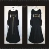 Weekend Sale ~ Gorgeous Medieval/Renaissance Black Cathedral Sleeve Costume Gown, Custom made to order in your Color. by FairLadysDesigns steampunk buy now online Weekend Sale ~ Gorgeous Medieval/Renaissance Black Cathedral Sleeve Costume Gown, Custom made to order in your Color. by FairLadysDesigns steampunk buy now online