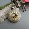 Antique Bronze Pocket Watch with Pocket Watch Chain - Roman Mechanical -Groomsmen Gift - Best Man - Steampunk Victorian Era - Item MPW06 by ArtInspiredGifts steampunk buy now online