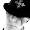 Gothic Victorian steampunk black mad hatter top hat by Blackpin steampunk buy now online