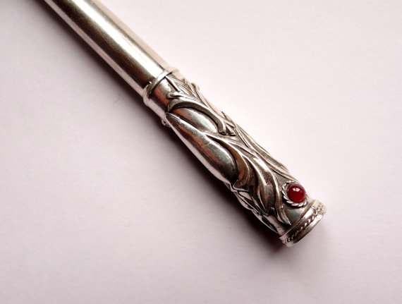 Cool Steampunk Style - 100% Pure Sterling Silver - Cigarette Holder - Cigarette Case - Best Mens Gift - Father's Day Gift - Smoking Pipe by Inmmotion steampunk buy now online