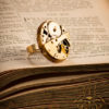 Steampunk ring antique brass, adjustable by ArteficeDeiGolem steampunk buy now online