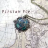 Green Fairy Enchanted Glass Opal - Fantasy Spectral Glass Vintage Bronze pendant necklace - Steampunk Art nouveau Jewelry by PipStarPop steampunk buy now online