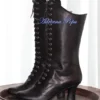 Victorian Boots in Black Leather Victorian Style Heeled Black Boots Ankle boots Order your Customized boots by VictorianBoots steampunk buy now online Victorian Boots in Black Leather Victorian Style Heeled Black Boots Ankle boots Order your Customized boots by VictorianBoots steampunk buy now online