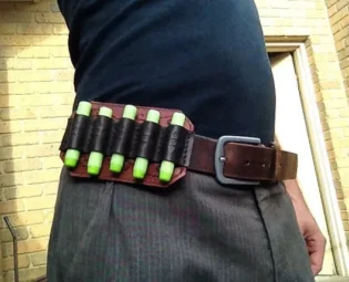 Leather Spare Nerf Dart Pouch by ArtisanLeatherCrafts steampunk buy now online