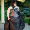 READY to Ship - Silk Lace Overlay Skirt ONLY -Black Floral Goth Princess- Steampunk Gothic Fairy - XLarge by KMKDesignsllc steampunk buy now online READY to Ship - Silk Lace Overlay Skirt ONLY -Black Floral Goth Princess- Steampunk Gothic Fairy - XLarge by KMKDesignsllc steampunk buy now online