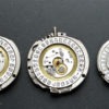Set of 3 watch movements with day dial Steampunk art Altered art Spare parts Clock repair Watchmaker gift Wrist watch Jewelry making M9 by PlayingVintage steampunk buy now online