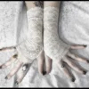 Lace Gloves Fingerless | Off White Pale Ivory Floral | Bridal Woodland Wedding Romantic Austen Arm Warmers Bellydance Gothic Goth | Patience by ZenAndCoffee steampunk buy now online Lace Gloves Fingerless | Off White Pale Ivory Floral | Bridal Woodland Wedding Romantic Austen Arm Warmers Bellydance Gothic Goth | Patience by ZenAndCoffee steampunk buy now online