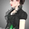 Black lace bolero victorian goth pin up by PaperCatsPL steampunk buy now online Black lace bolero victorian goth pin up by PaperCatsPL steampunk buy now online