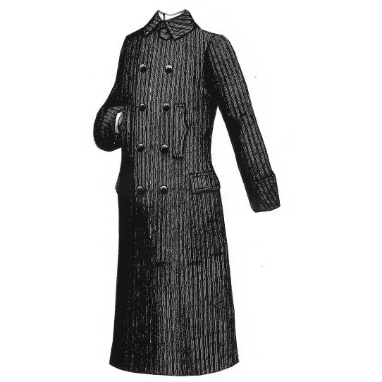 AG1270M - 1888 Men's Ulster Overcoat Sewing Pattern by Ageless Patterns by patternsoftime steampunk buy now online