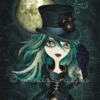 Raven's Moon, 8 x 10 Art Print, Victorian Gothic Girl by sandragrafik steampunk buy now online Raven's Moon, 8 x 10 Art Print, Victorian Gothic Girl by sandragrafik steampunk buy now online