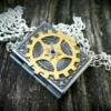 Cog Book Locket - Steampunk Inspired Pendant by FunkyGlam steampunk buy now online Cog Book Locket - Steampunk Inspired Pendant by FunkyGlam steampunk buy now online
