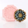 Scroll Work Medallion Silicone Mold- Cake Decorating Mold Fondant Gum Paste Chocolate Craft Jewelry Mold Resin Clay Steampunk Mold (756) by MoldMeShapeMe steampunk buy now online