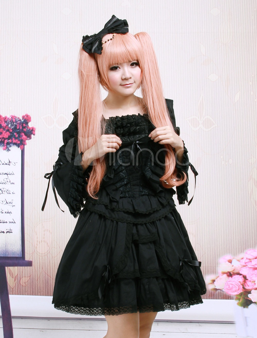 Lace Cotton Gothic Lolita Dress steampunk buy now online